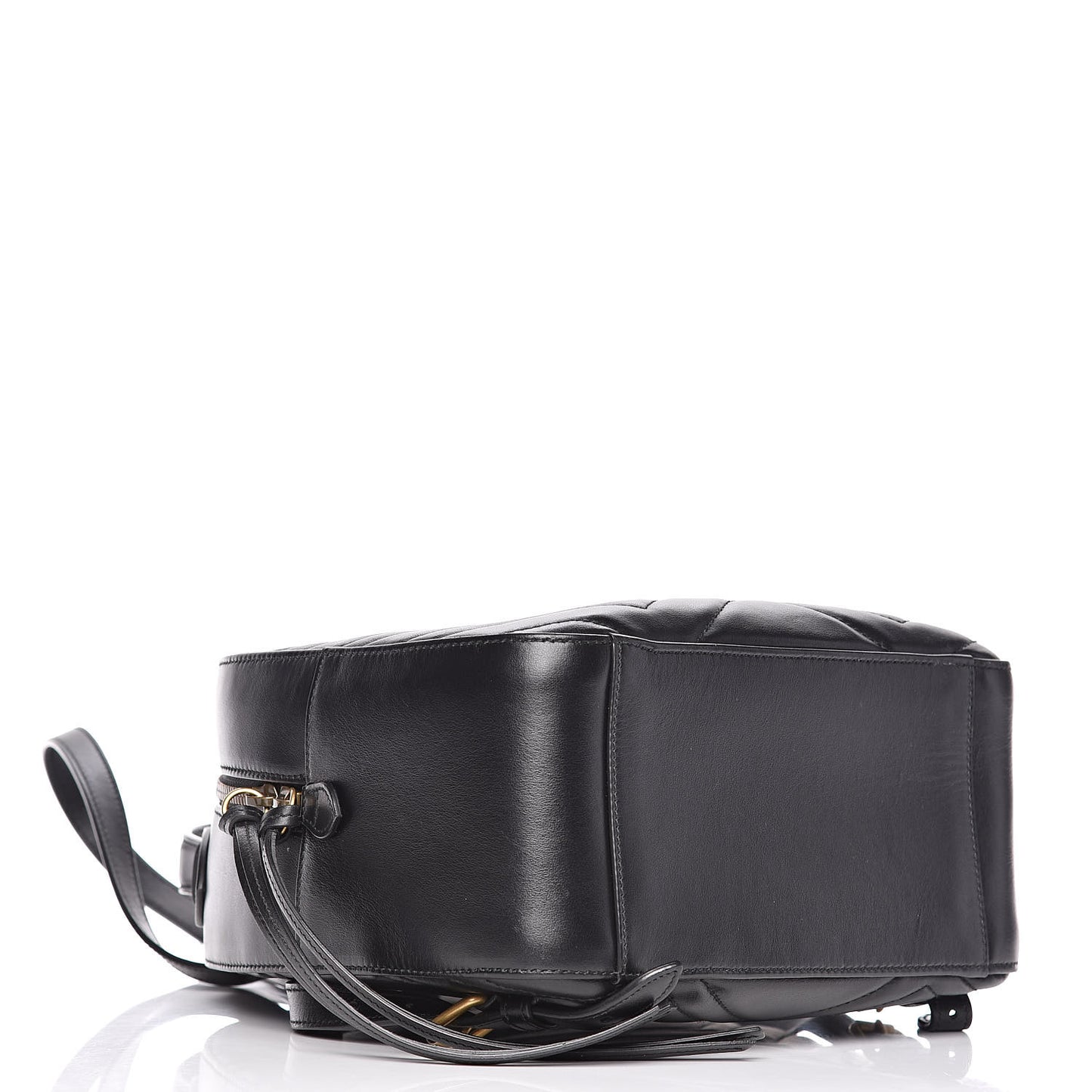 Calfskin Matelasse GG Marmont Backpack Black