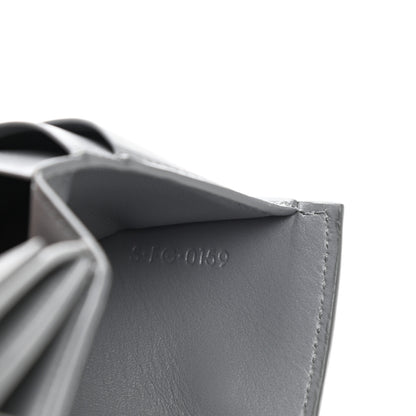 Celine Grained Calfskin Small Multifunction Folded Wallet Kohl 7 of 7
