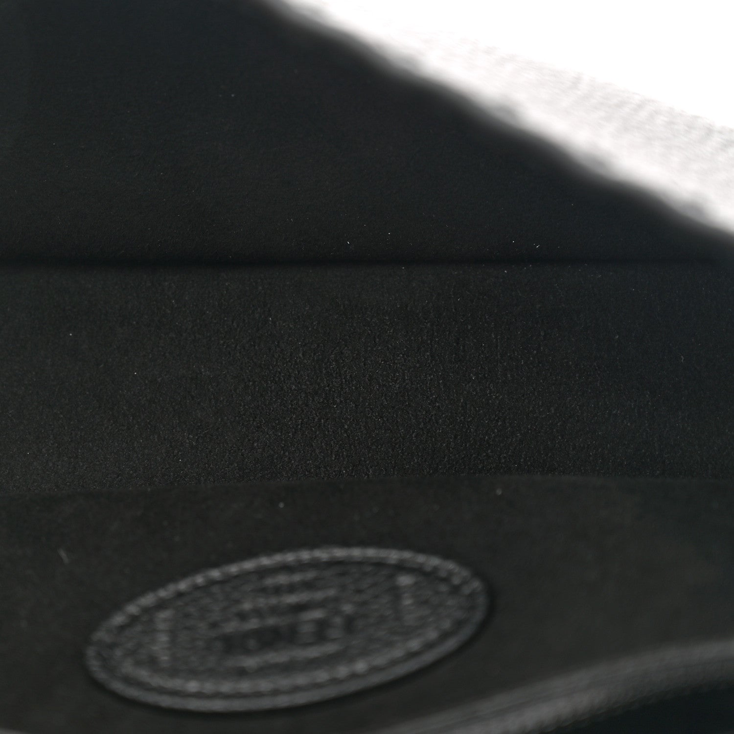 Fendi Cuoio Romano Selleria Baguette Black Black 5 of 12
