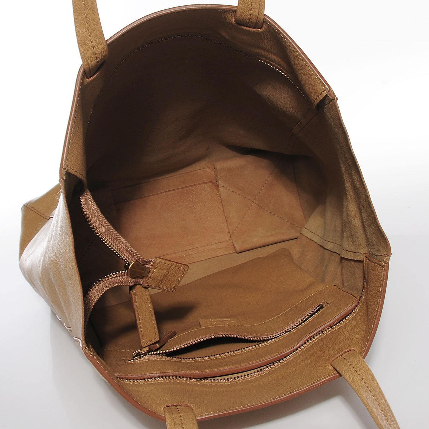 Smooth Lambskin Small Vertical Cabas