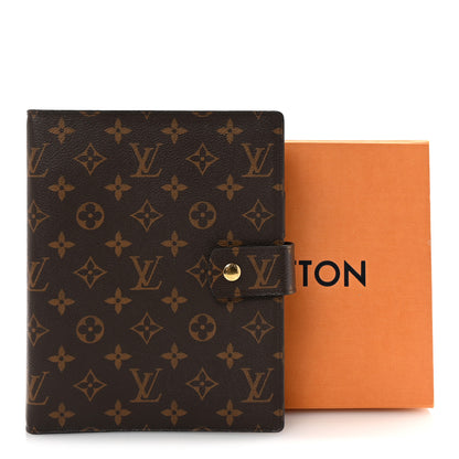 Louis Vuitton Monogram Large Ring Agenda Cover 7 of 7