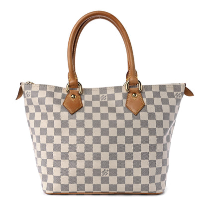 Louis Vuitton Damier Azur Saleya PM 1 of 9