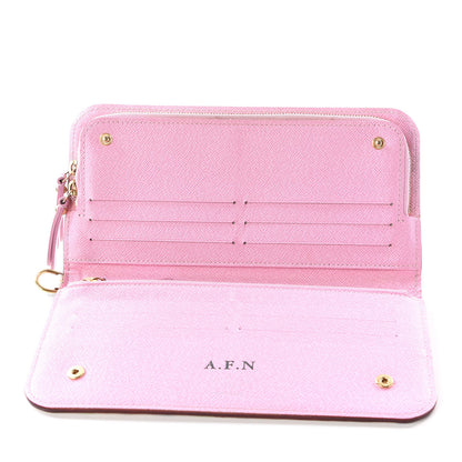 Louis Vuitton Monogram Multicolor Insolite Wallet White Litchi 4 of 10