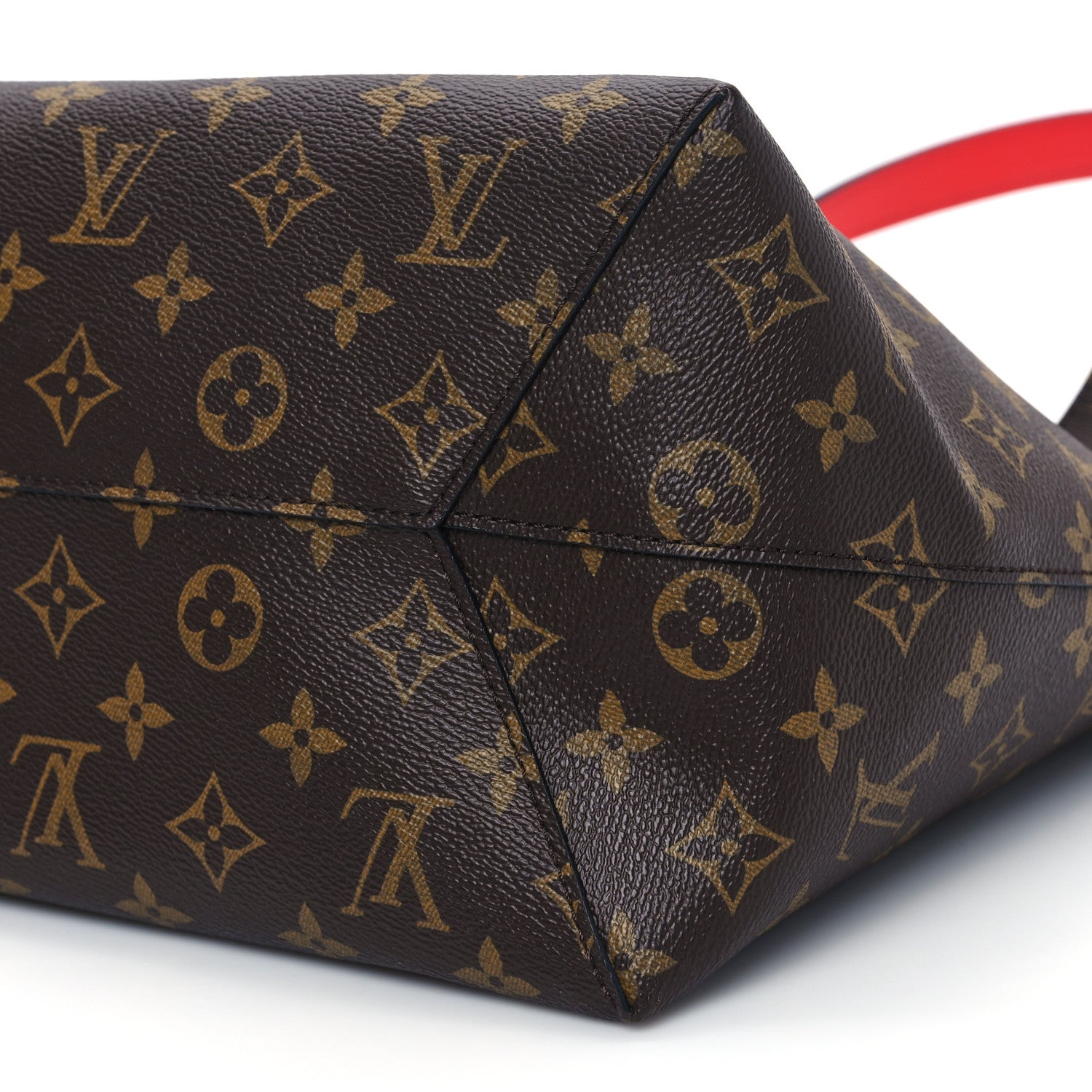 Louis Vuitton Monogram Flower Hobo Coquelicot 9 of 9