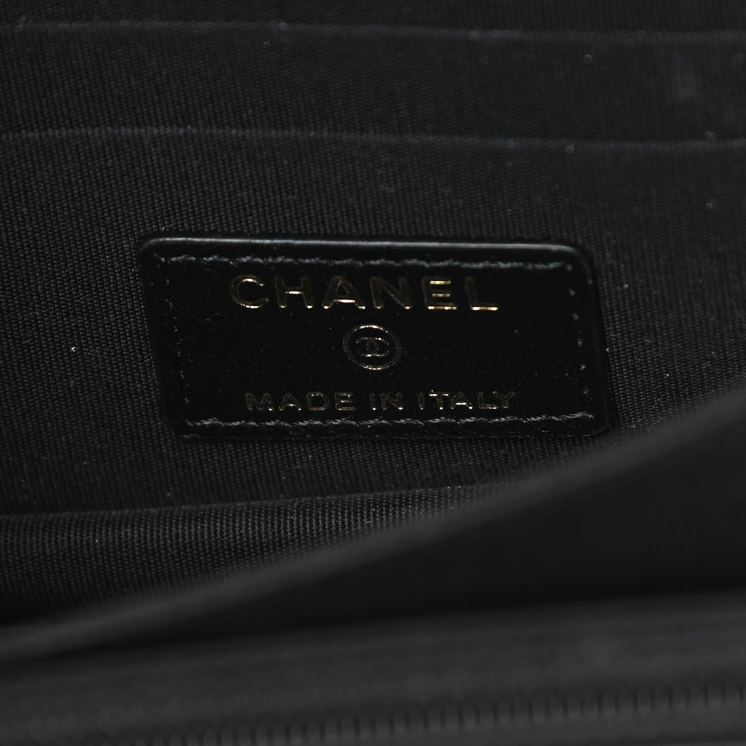 Chanel Lambskin Quilted Mini Camellia Bow Wallet On Chain WOC Black 6 of 14