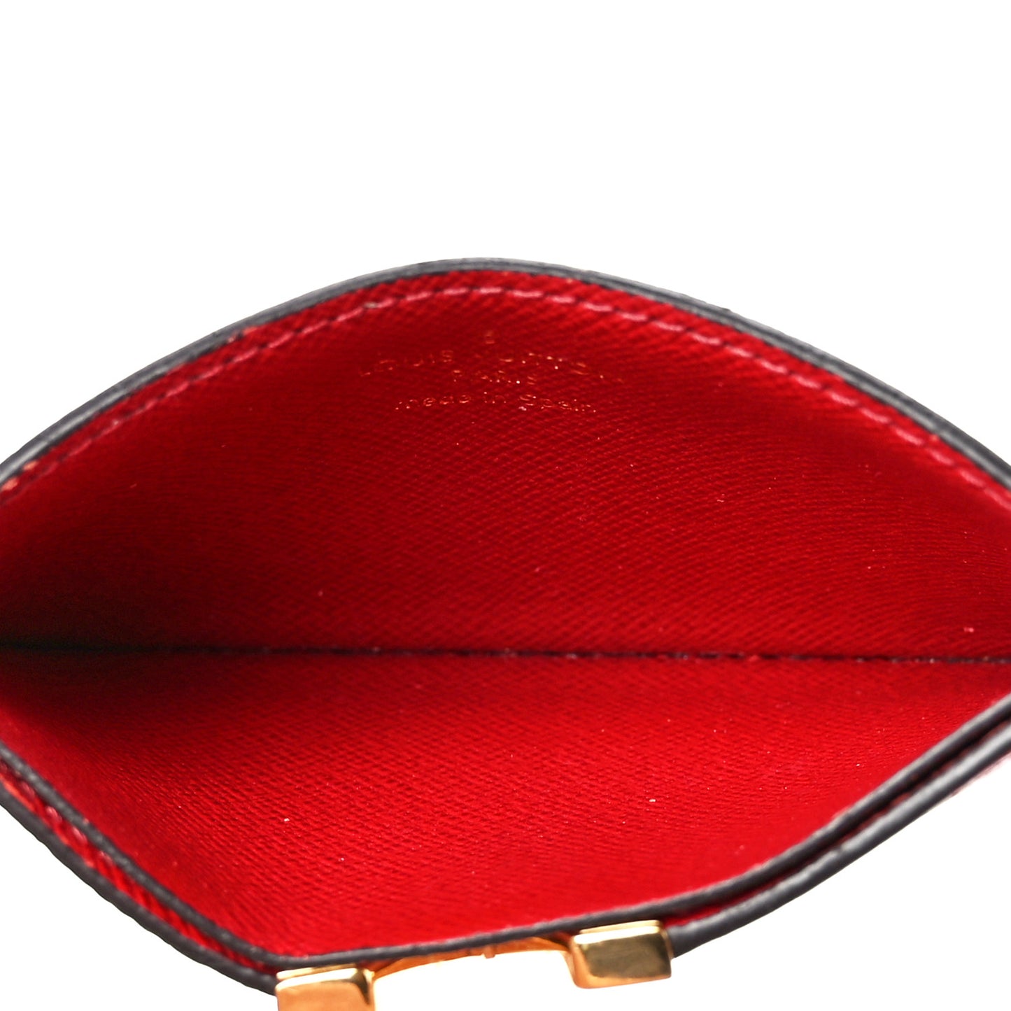 Calfskin Monogram Kimono Tote Card Holder Cherry