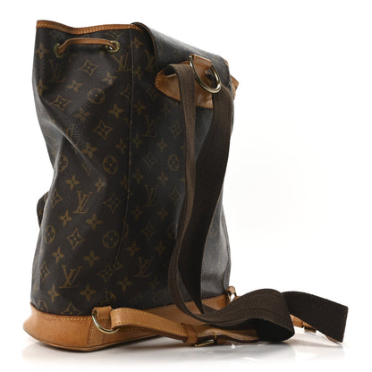 Louis Vuitton Monogram Montsouris GM Backpack 3 of 9