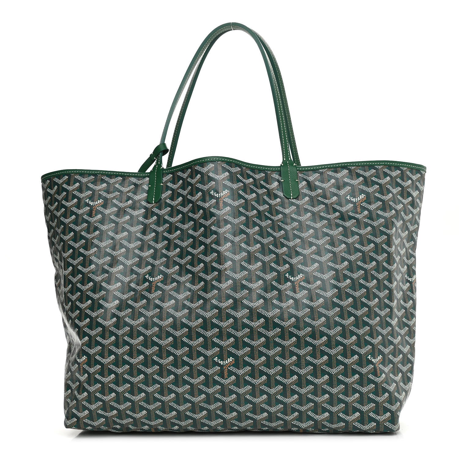 Goyard Goyardine Saint Louis GM Green 1 of 9