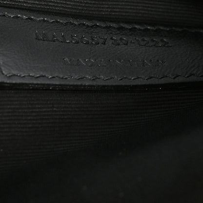Saint Laurent Micro Raffia Uptown Pouch Natural Hay Blush 7 of 8