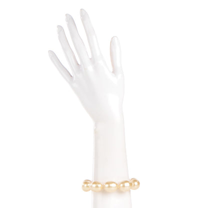 Chanel Irregular Pearl Bracelet Gold 2 of 4