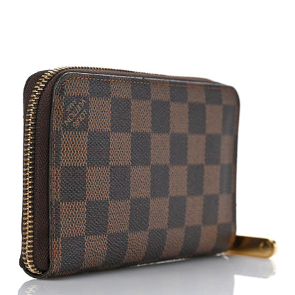 Louis Vuitton Damier Ebene Zippy Compact Wallet 3 of 6