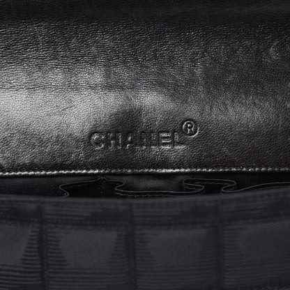 Chanel Nylon Travel East West Flap Black 6 of 14