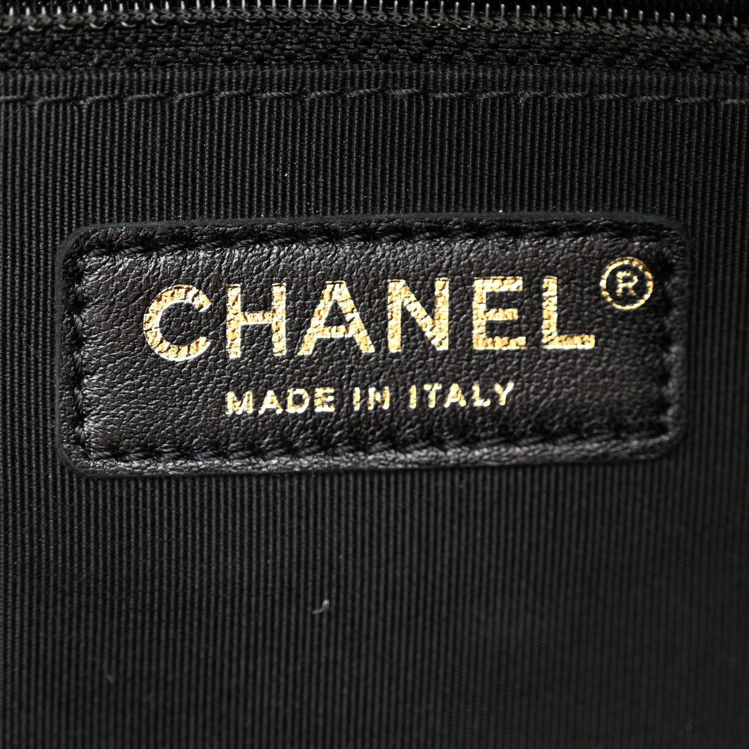 Chanel Lambskin Quilted Studded Waist Bag Fanny Pack Black 6 of 11