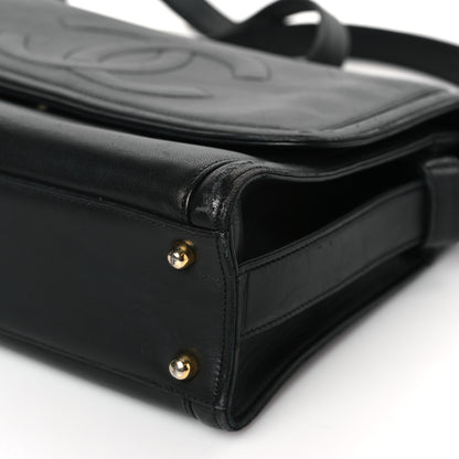 Chanel Lambskin CC Shoulder Bag Black 9 of 12
