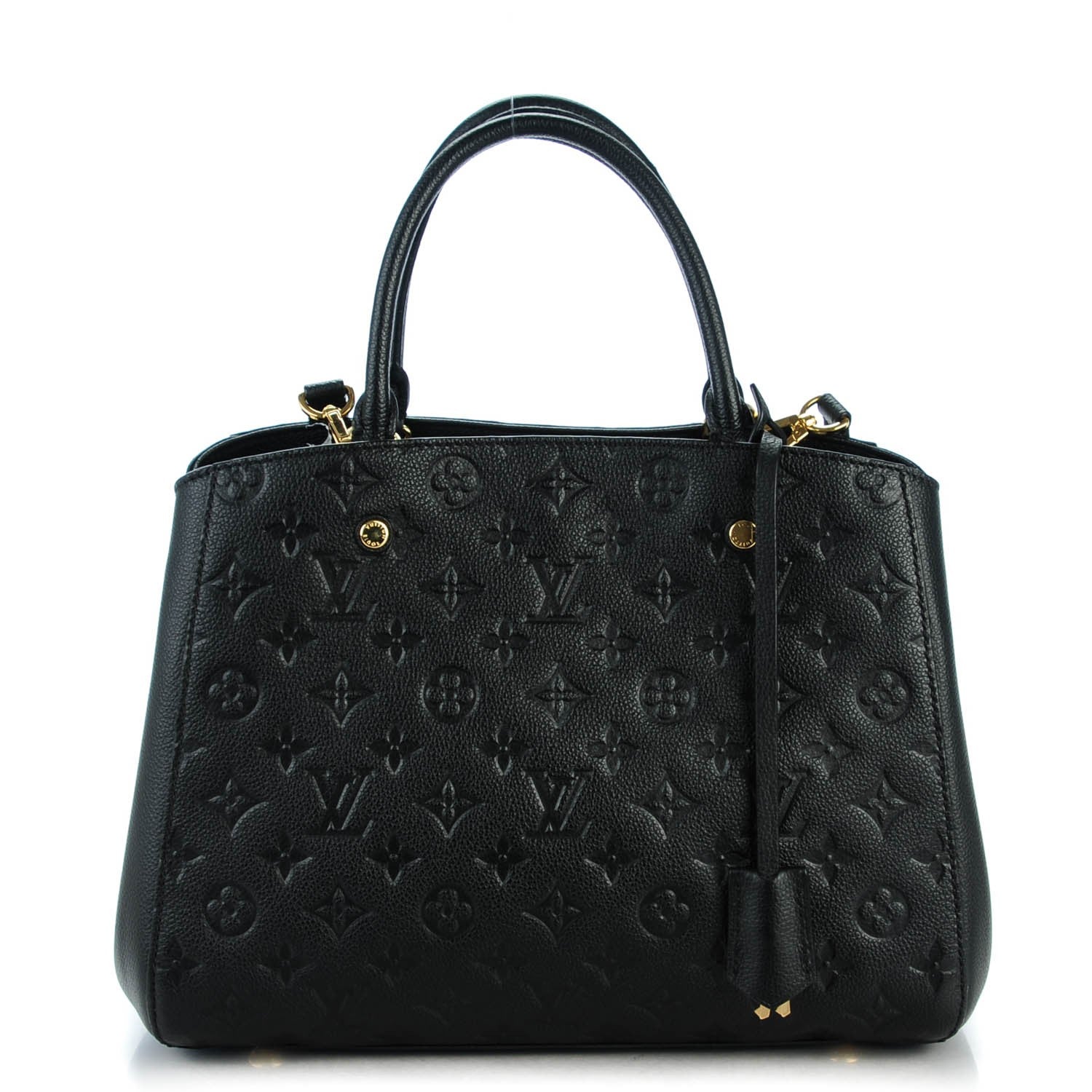 Louis Vuitton Empreinte Montaigne MM Black 1 of 8