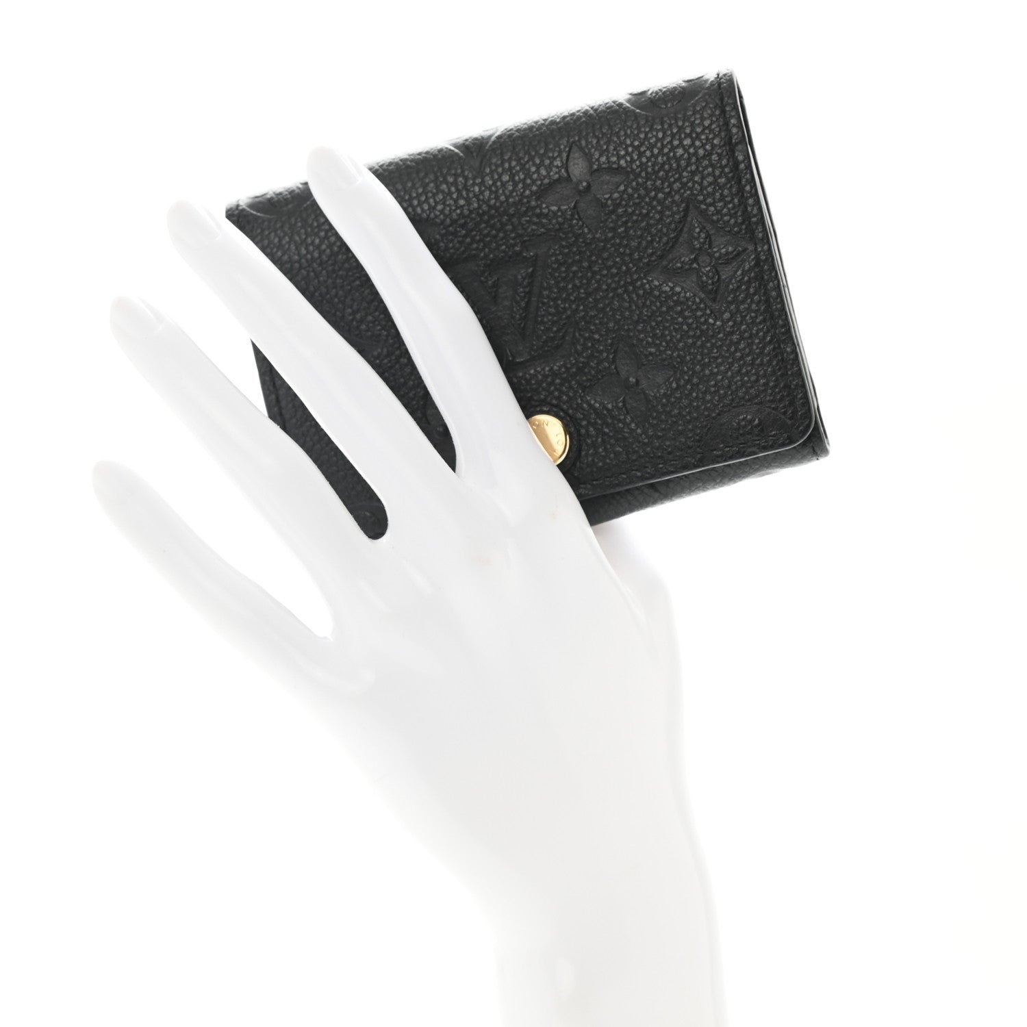 Louis Vuitton Empreinte Business Card Holder Black 2 of 9