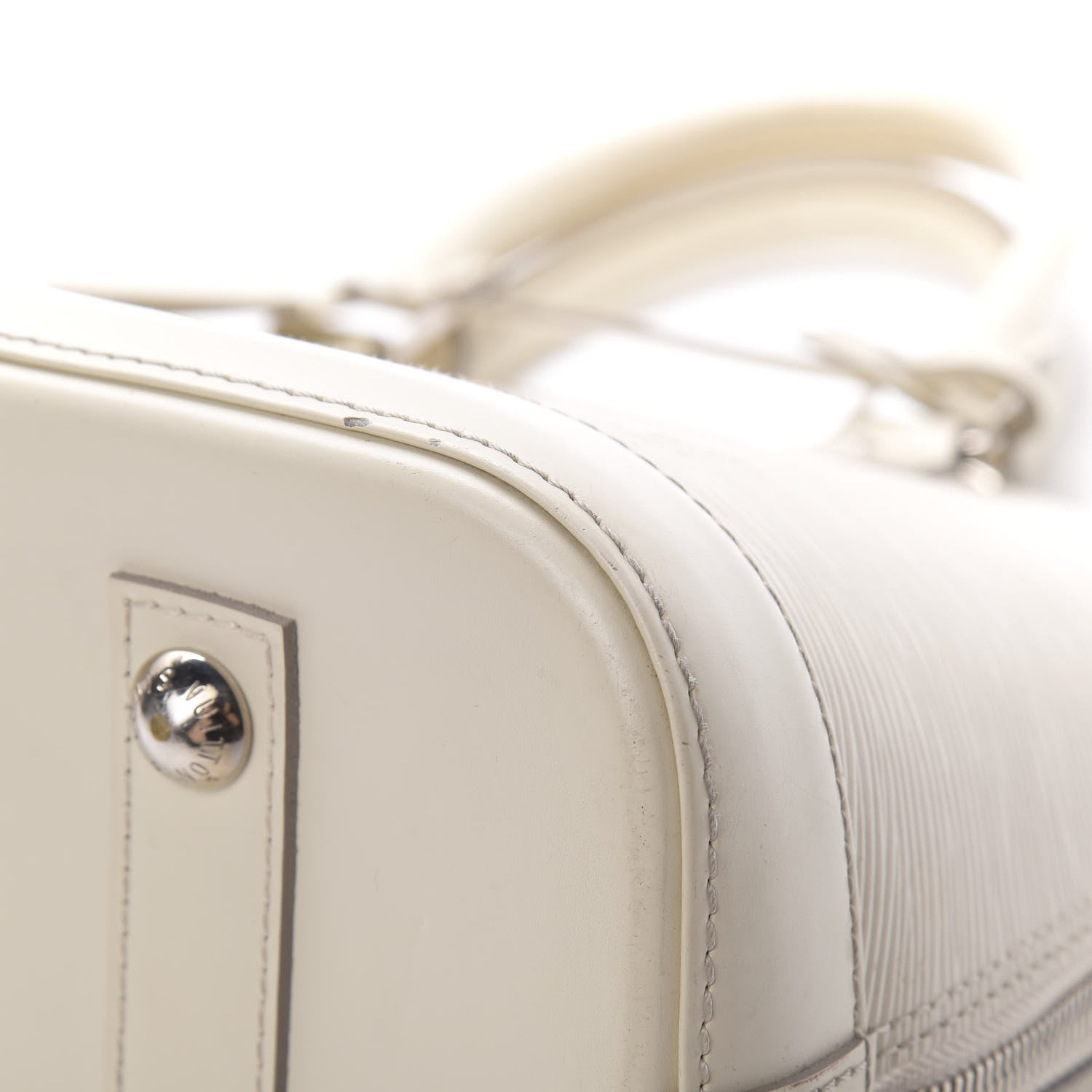 Louis Vuitton Epi Alma PM Ivory 10 of 16