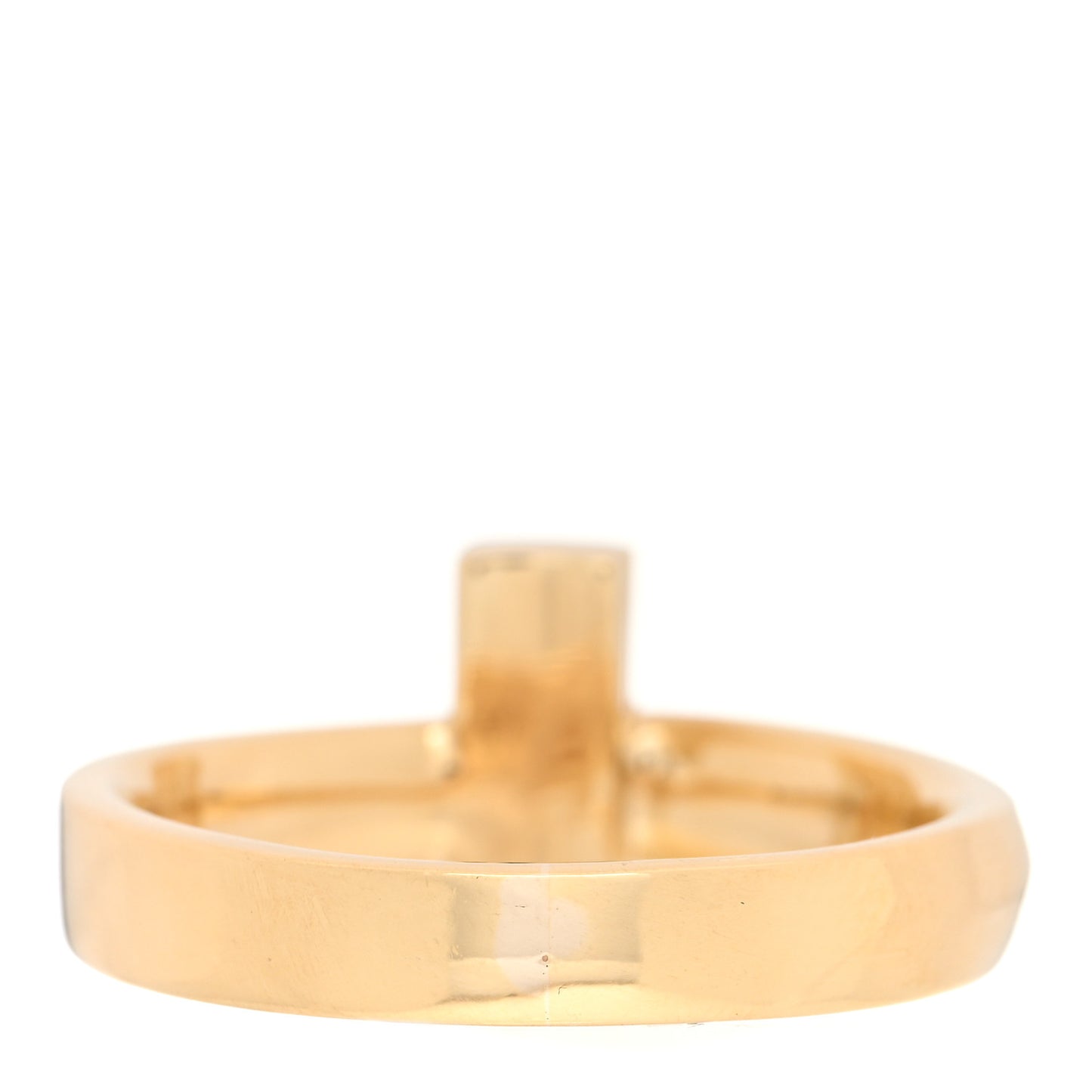 18K Yellow Gold 4.5mm T T1 Wide Ring 62 10