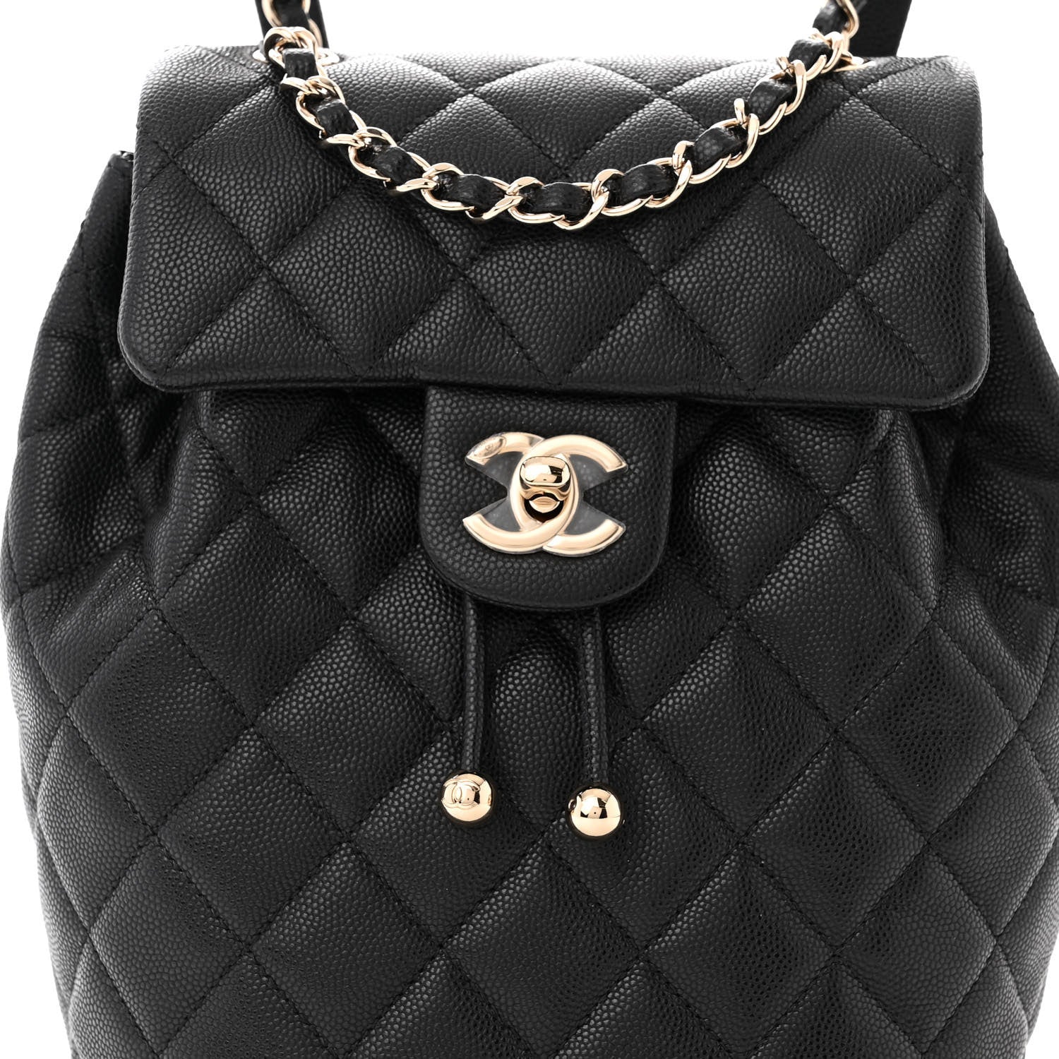 Chanel Caviar Quilted Mini Urban Spirit Backpack Black 8 of 11