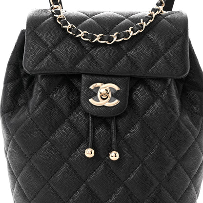 Chanel Caviar Quilted Mini Urban Spirit Backpack Black 8 of 11