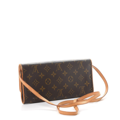Louis Vuitton Monogram Pochette Twin GM 3 of 14