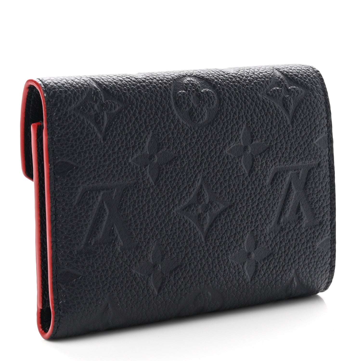 Louis Vuitton Empreinte Victorine Wallet Marine Rouge 3 of 7