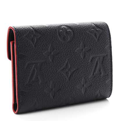 Louis Vuitton Empreinte Victorine Wallet Marine Rouge 3 of 7