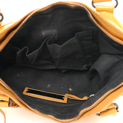 Balenciaga Agneau Classic Hardware First Jaune Moutarde 6 of 11