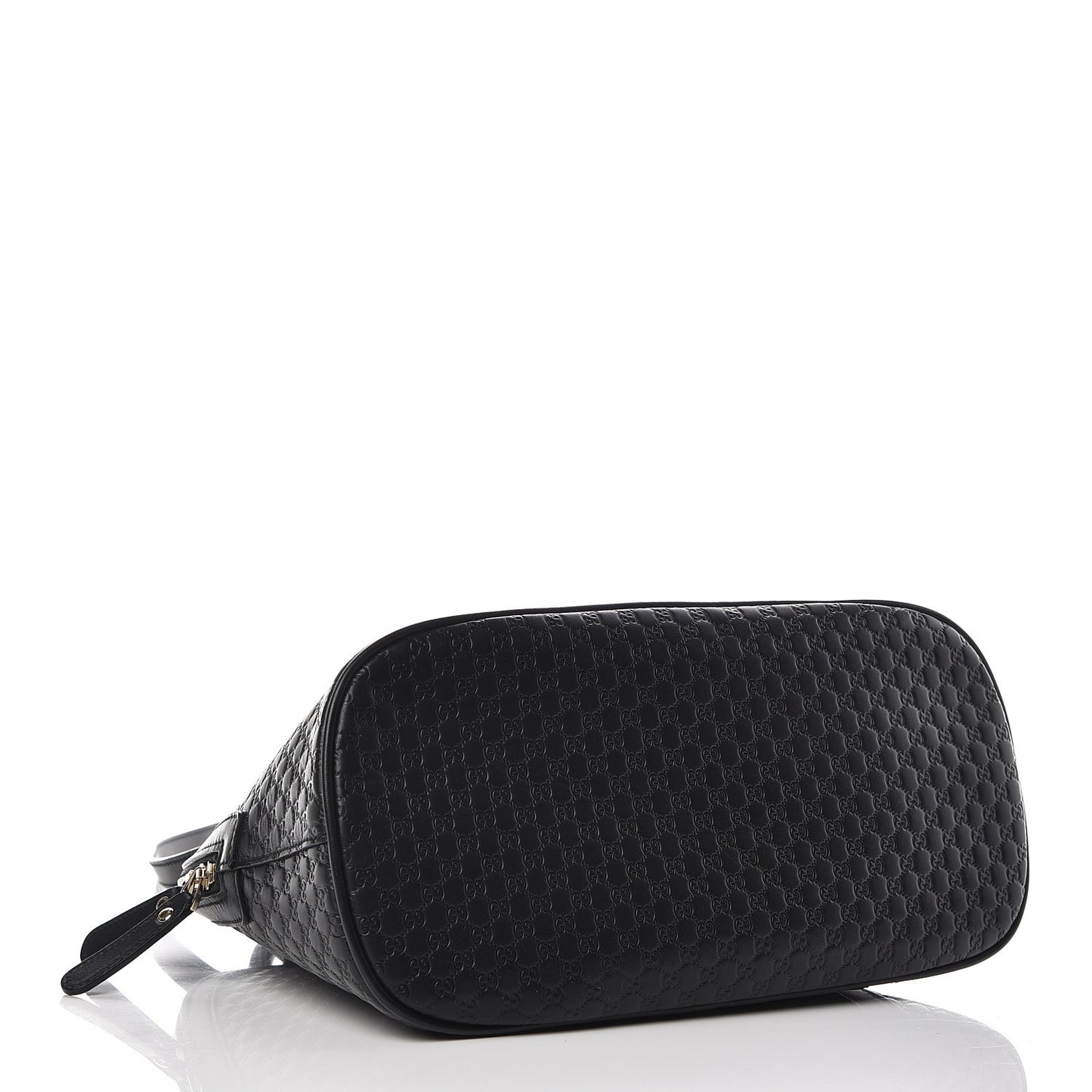 Microguccissima Medium Dome Bag Black