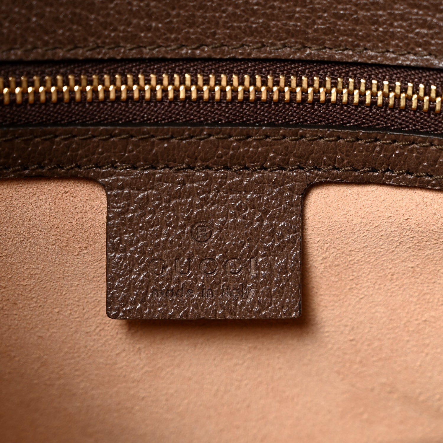 Gucci GG Supreme Monogram Web Small Ophidia Flap Messenger Bag Brown 6 of 10