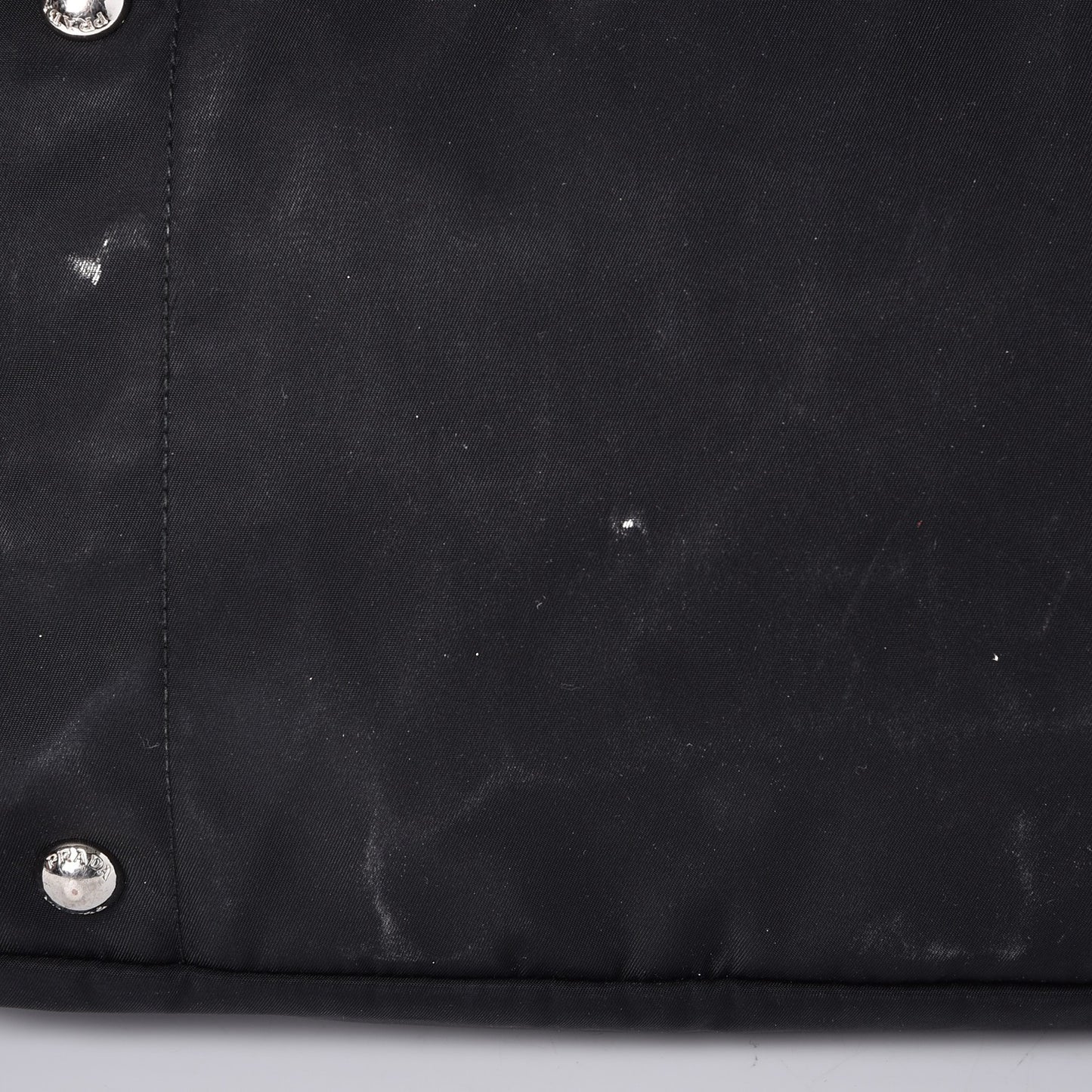 Tessuto Nylon Saffiano Diaper Bag Nero Black