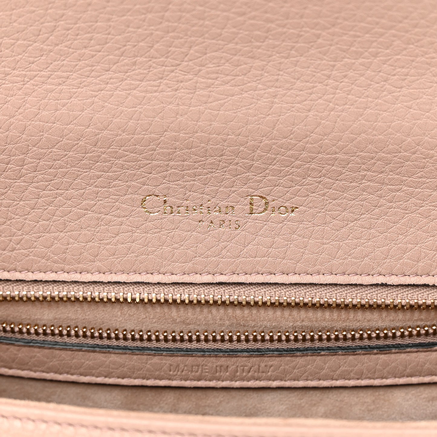 Grained Calfskin Medium Diorama Flap Bag Rose Poudre