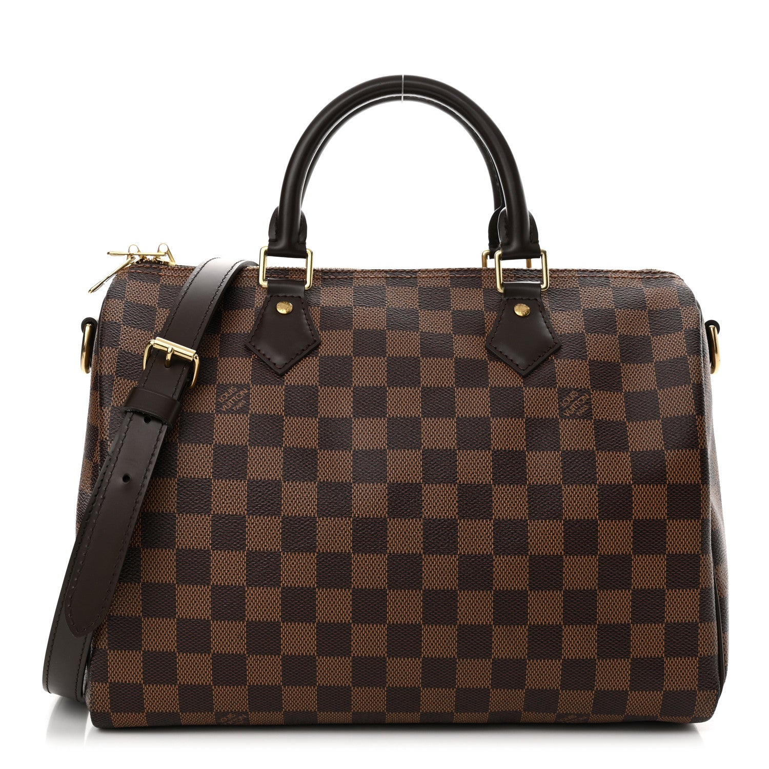 Louis Vuitton Damier Ebene Speedy Bandouliere 30 1 of 11