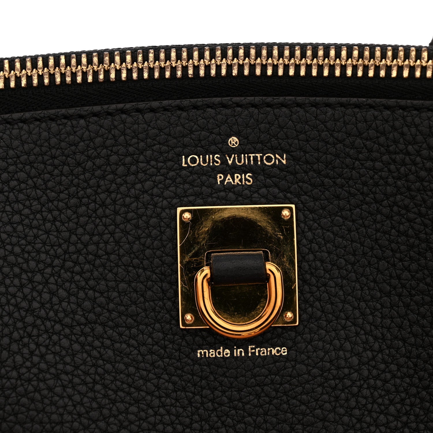 Louis Vuitton Calfskin City Steamer MM Magnolia Black 6 of 13