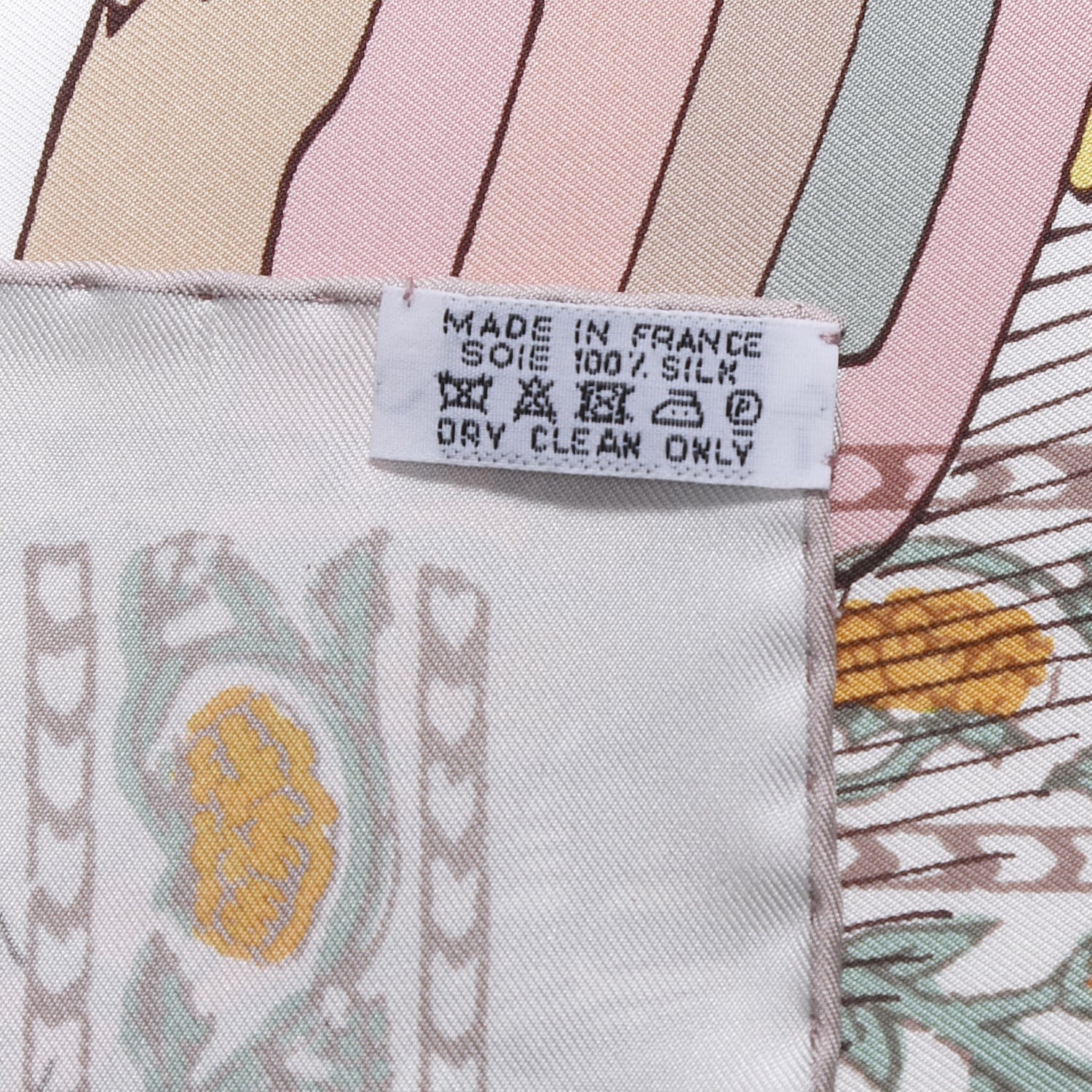 Hermes Silk Le Pegase D'Shawl 140 3 of 4