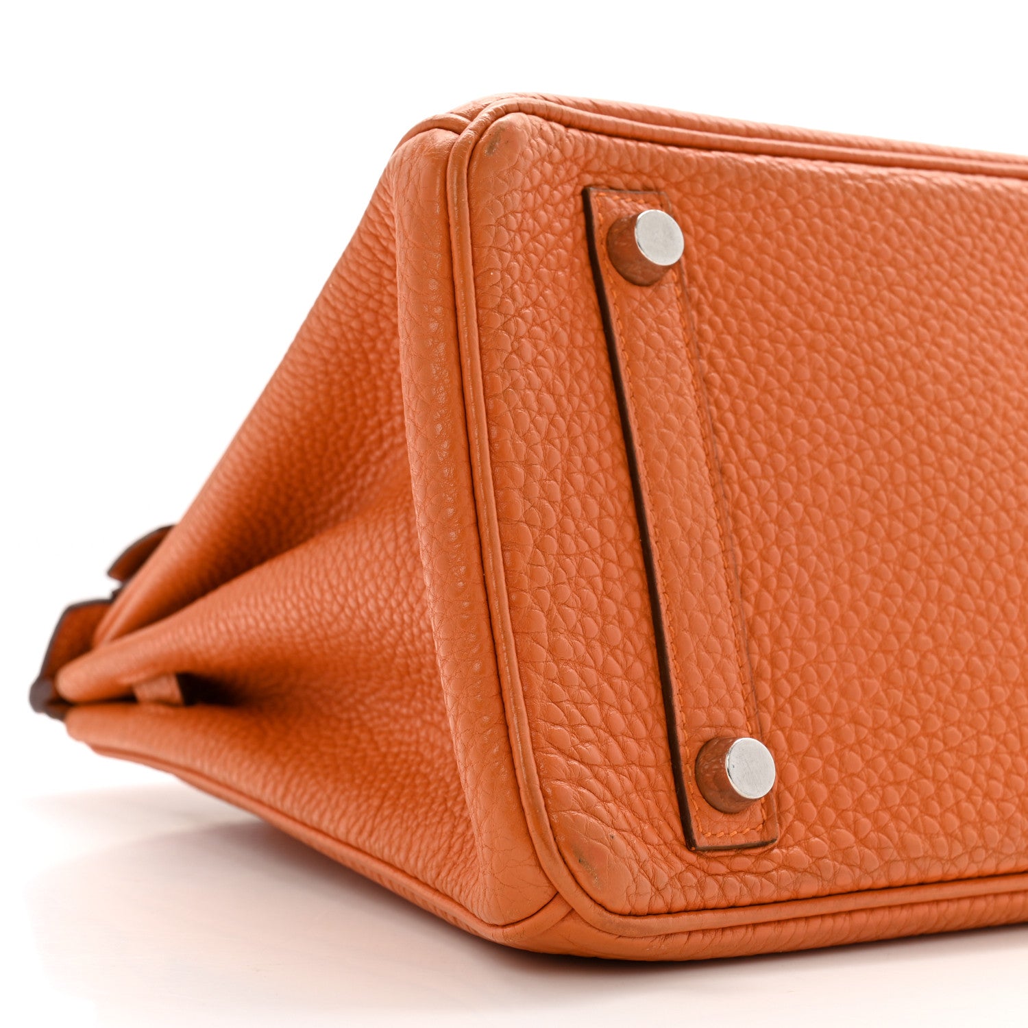 Hermes Togo Birkin 25 Orange 9 of 16