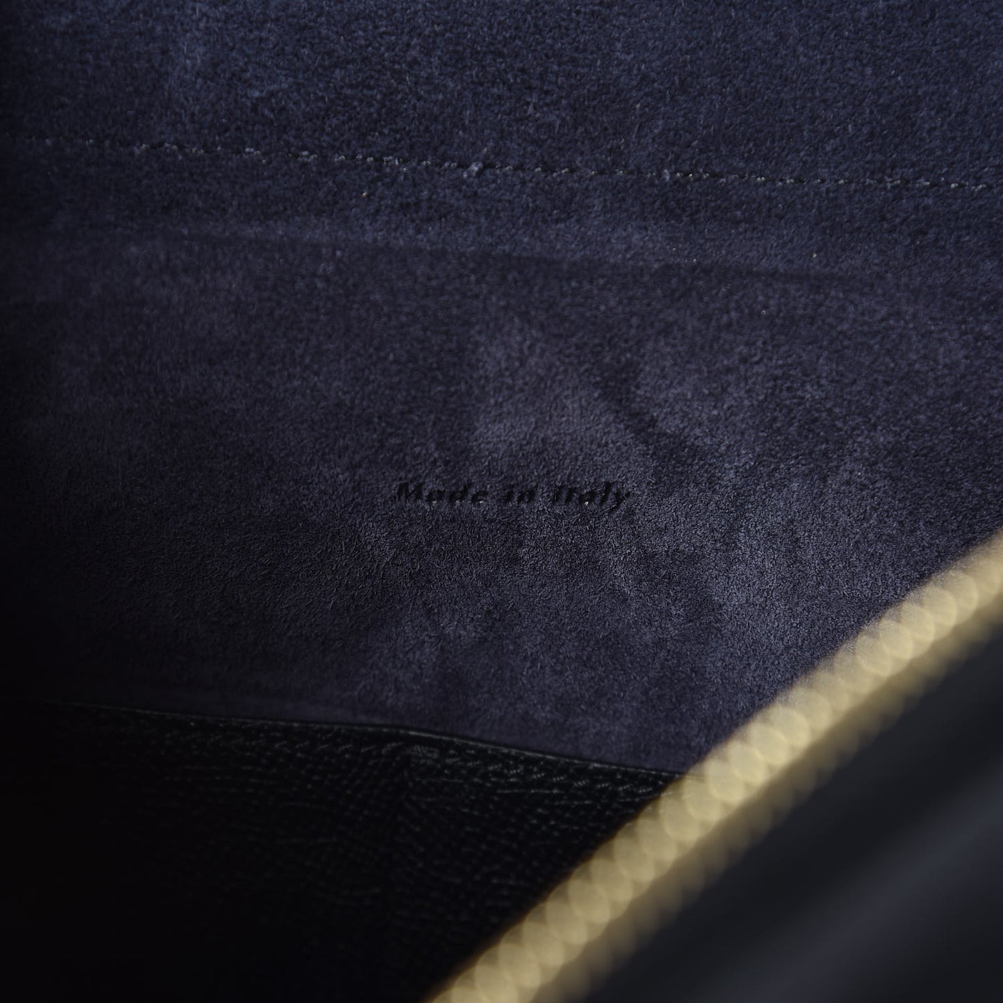 Grained Calfskin Mini Belt Bag Black