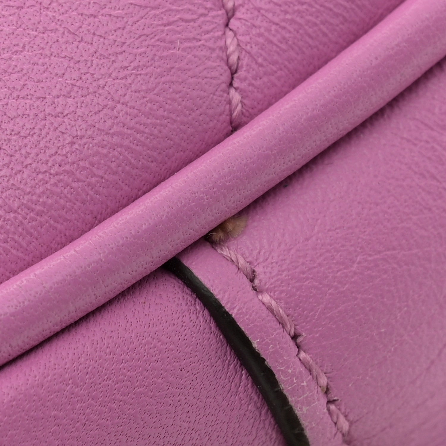 Gucci Calfskin Matelasse Mini GG Marmont Chain Shoulder Bag Candy Mousse 12 of 12