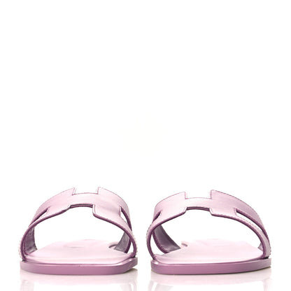Hermes Calfskin Oran Sandals 42 Bruyère 3 of 9