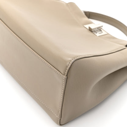 Fendi Nappa Mini Peekaboo Iconic Satchel Tortora 14 of 15