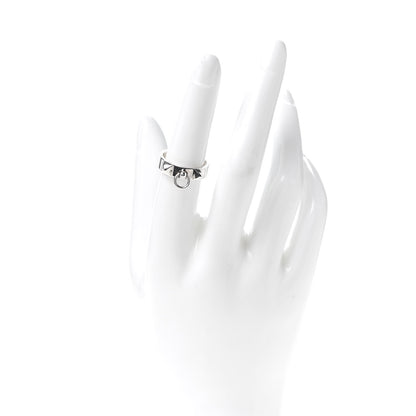 Hermes Sterling Silver PM Collier De Chien Ring 54 6.75 2 of 6