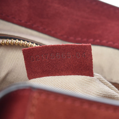 Chloe Suede Small Lexa Shoulder Bag Sienna Red 7 of 17