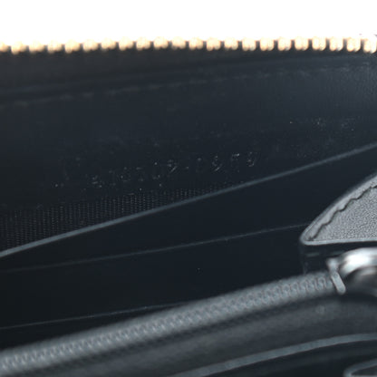 Gucci Guccissima Signature Zip Around Wallet Black 7 of 7