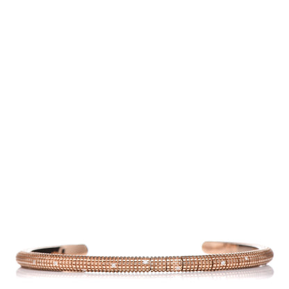 Damiani 18K Pink Gold Diamond Metropolitan Bracelet S 1 of 5