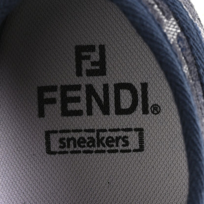 Fendi Fabric Jacquard FF Womens Domino Low Top Sneakers 38.5 Tobacco 8 of 10