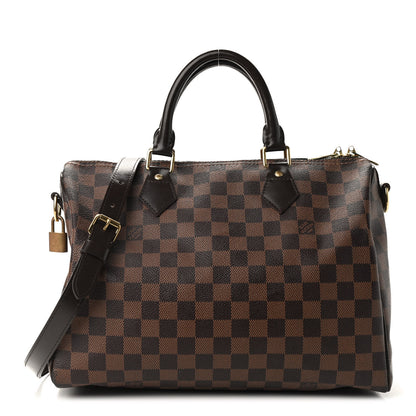 Louis Vuitton Damier Ebene Speedy Bandouliere 30 1 of 11