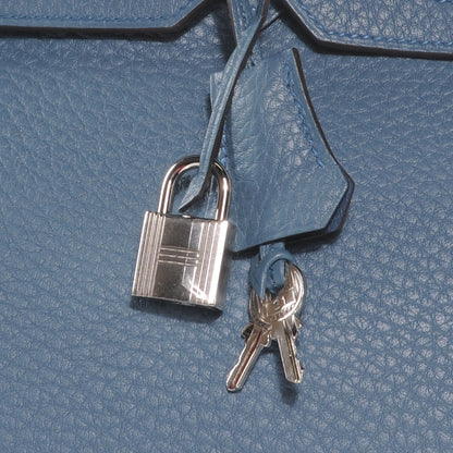 Hermes Fjord Birkin 35 Bleu Tempete 9 of 9