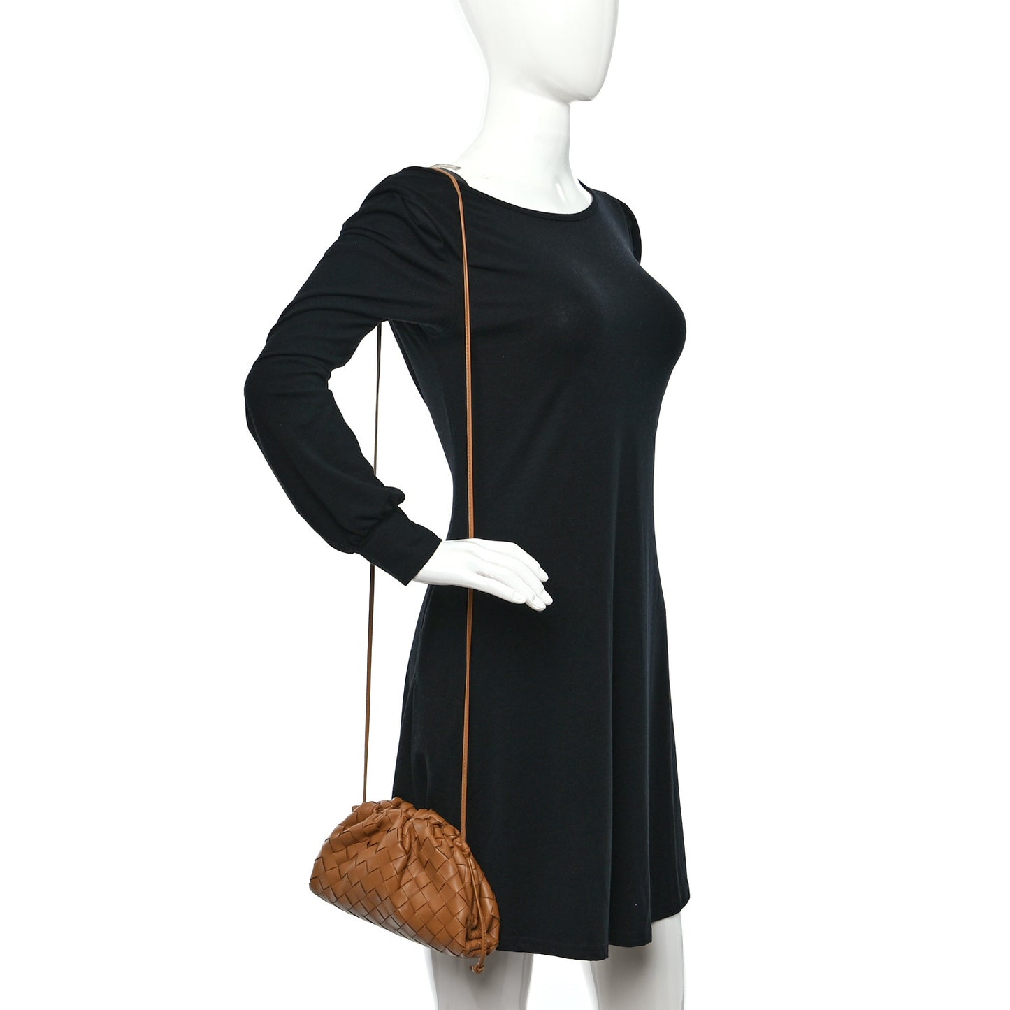 Nappa Intrecciato The Mini Pouch Carmel