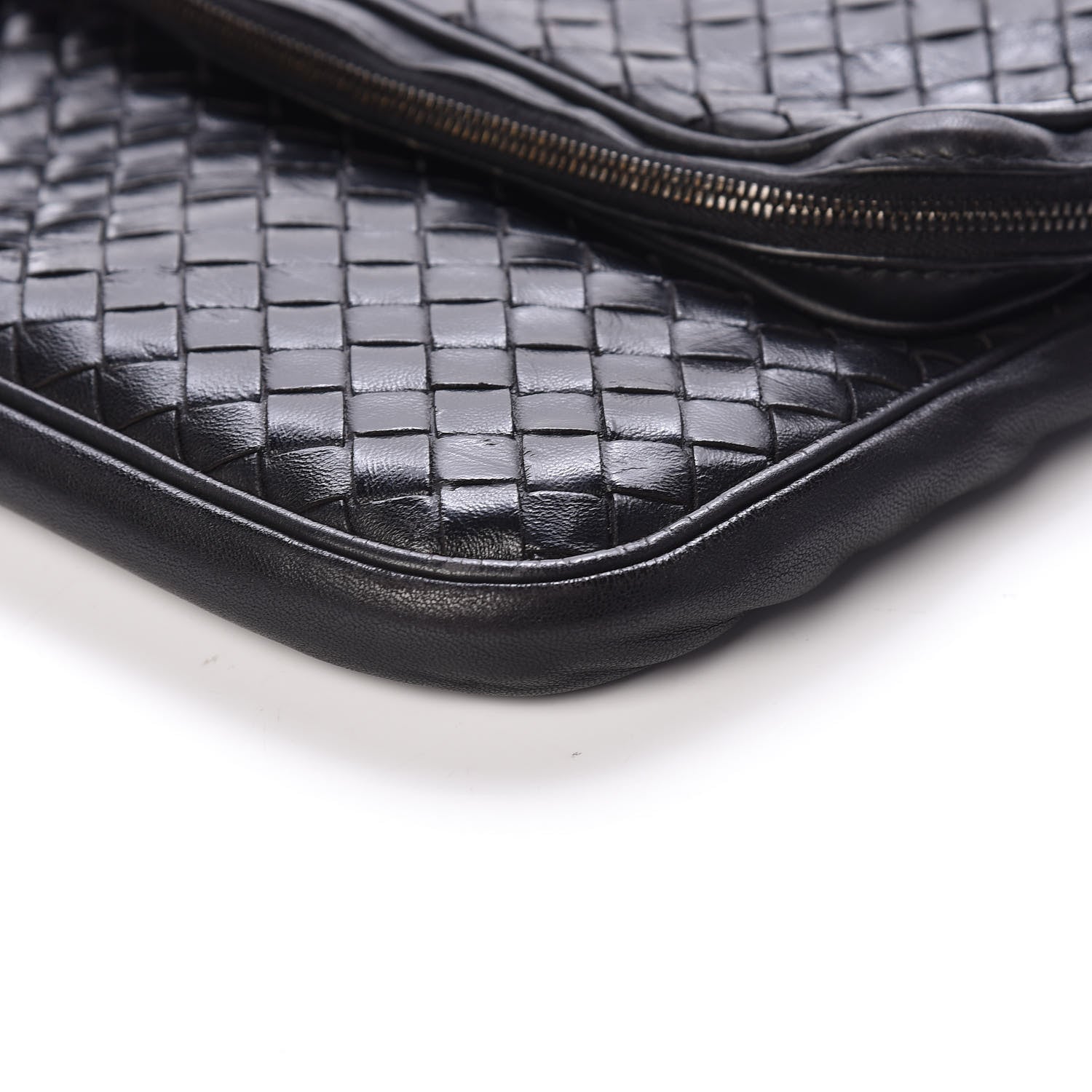 Bottega Veneta Nappa Intrecciato Crossbody Bag Black 10 of 10