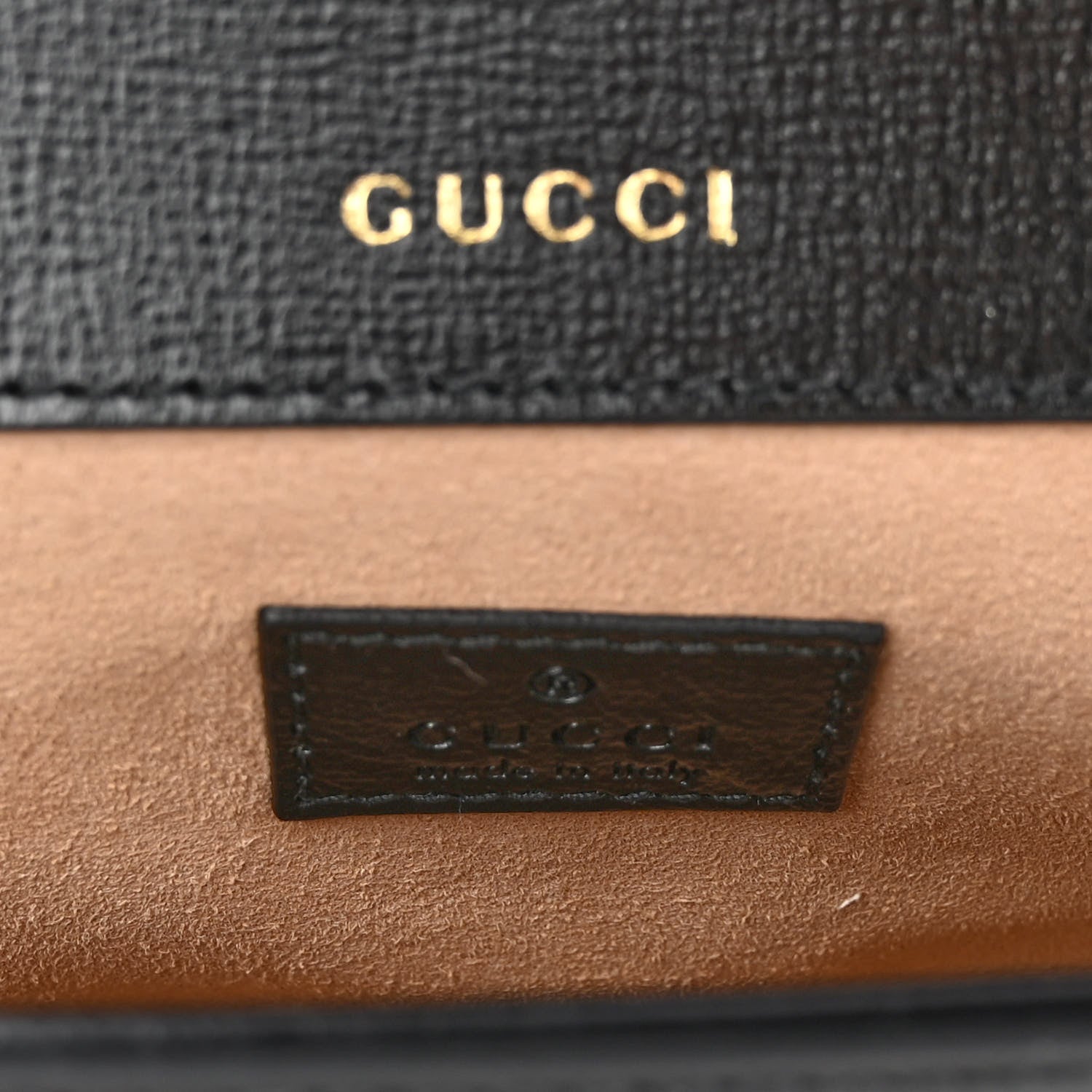 Gucci Azalea Calfskin Small Horsebit 1955 Chain Shoulder Bag Black 6 of 9